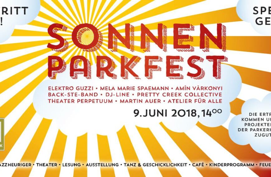 Sonnenparkfest-Livestream: Samstag, 9.06.2018, ab 14 Uhr