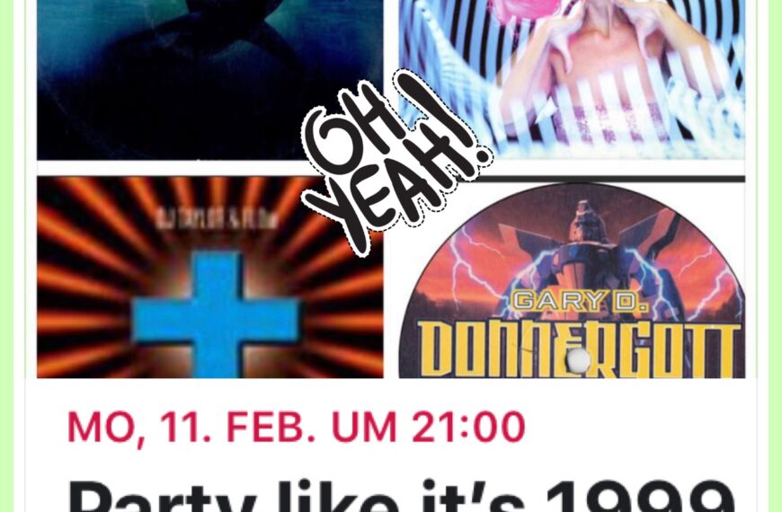 Electronic timetrip, 11.2.,21.00 – Party like its 1999