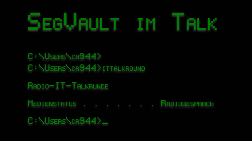SegVault im Talk