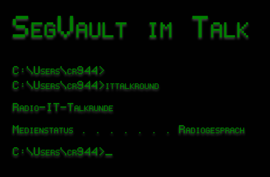 SegVault im Talk