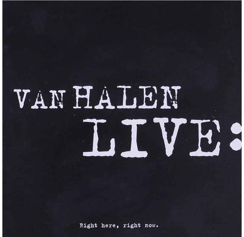 Slave to classic rock: Van Halen live, 9.11.,21.00