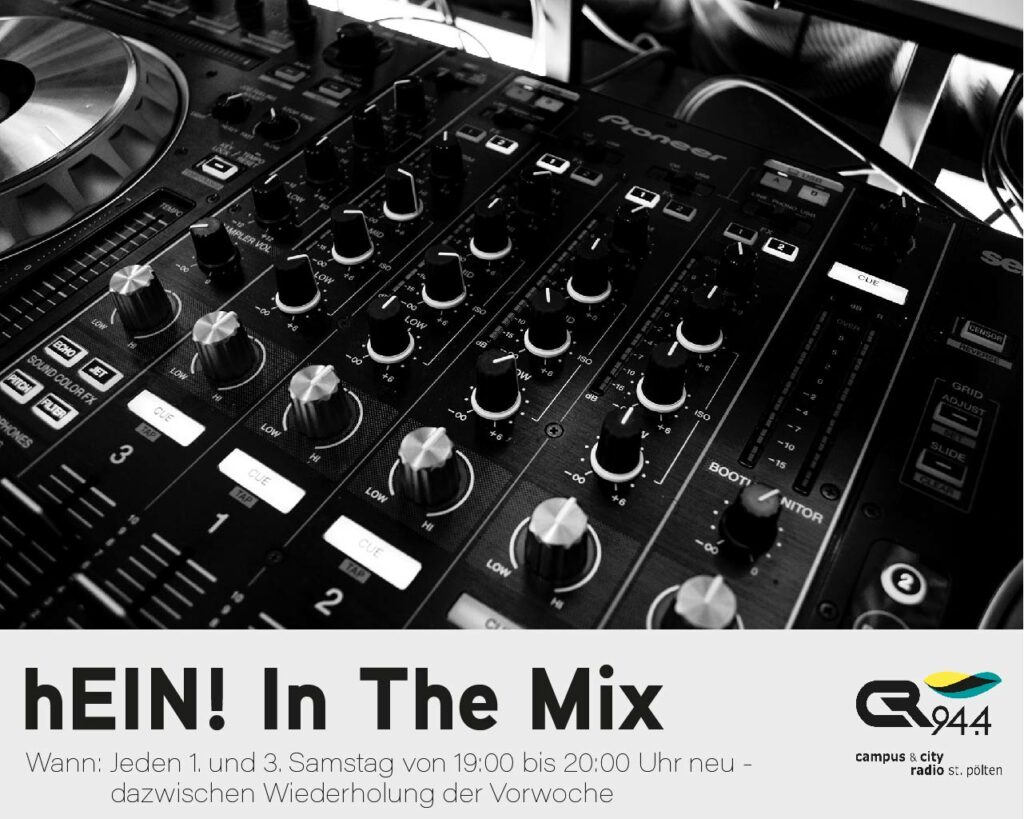 hEIN! In The Mix, Samstag 10.3.18, 19.00-20.00