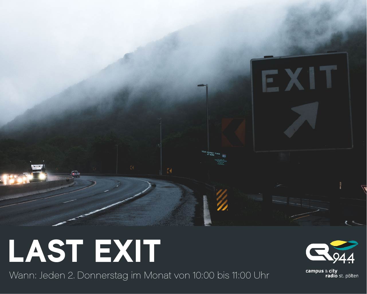 "last exit" am Donnerstag, 9. Februar, wieder von 11 bis 12