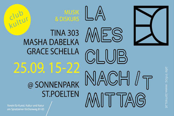 LAMES Clubnach/mittag/t – Female* Empowerment, Live-Stream, Sa. 25.9., 15-22h