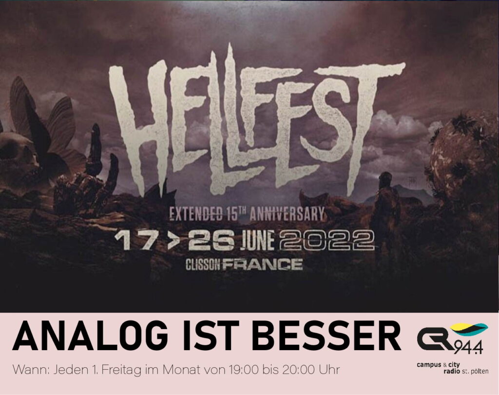 ANALOG IST BESSER: Hellfest Edition, Fr. 3.6., 19-20h