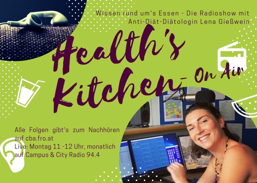 Health\’s Kitchen – on air