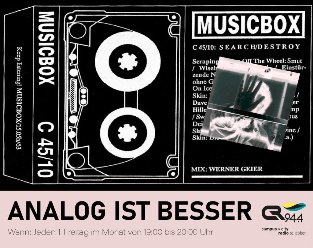 ANALOG IST BESSER: Search / Destroy, Fr. 4.11.,19-20h