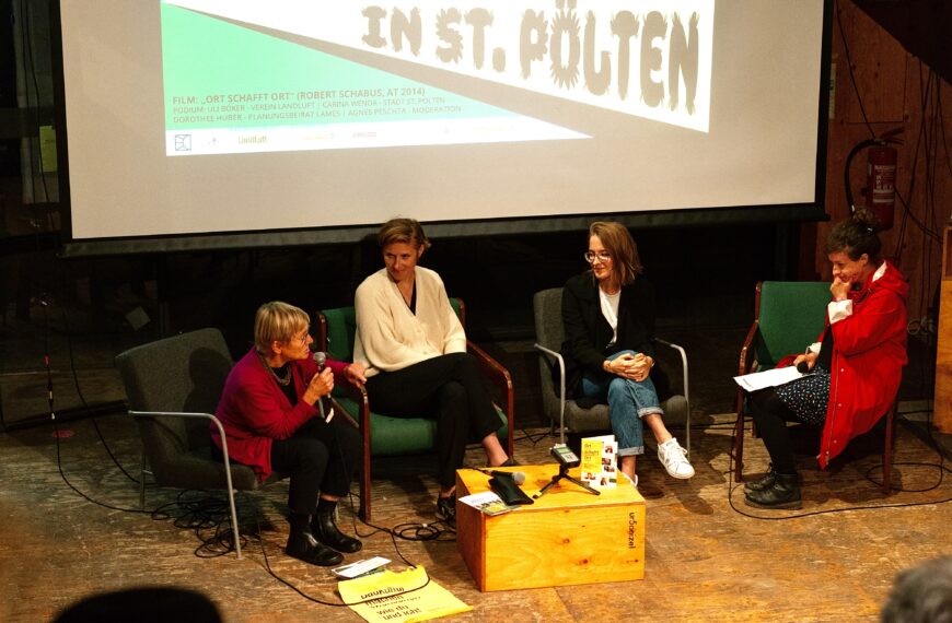 Podiumsdiskussion “Baukultur in St. Pölten”