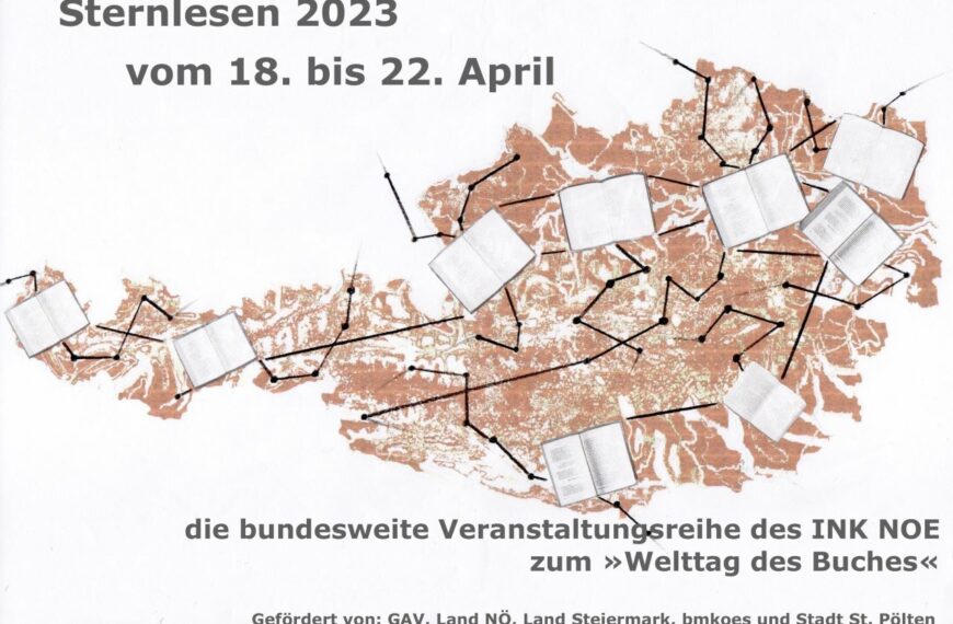 Sternlesen oder die Relevanz des Buches, Mo, 17.4.2023, 17h