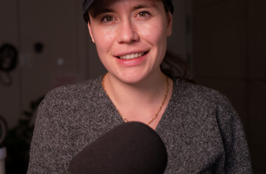 Das ist eine Person die Sophia Olesko heißt.