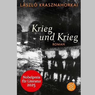 BOOK SHOT am Donnerstag, 16. April um 10 Uhr: »Krieg und Krieg« von László Krasznahorkai