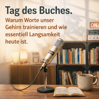 BOOK SHOT am Donnerstag, 23. April um 10 Uhr: Sondersendung zum Tag des Buches von Valerie Springer