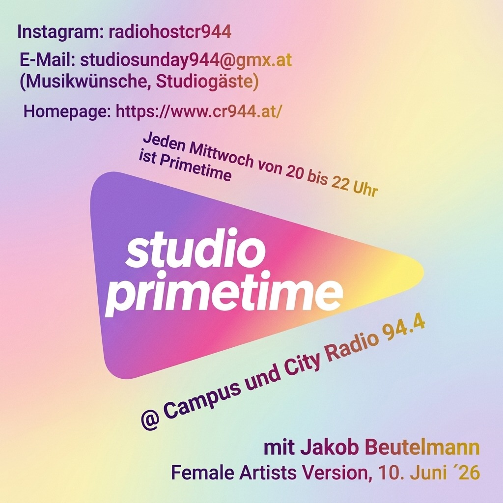 Studio Primetime, Mi 10.06.2026, 20-22 Uhr