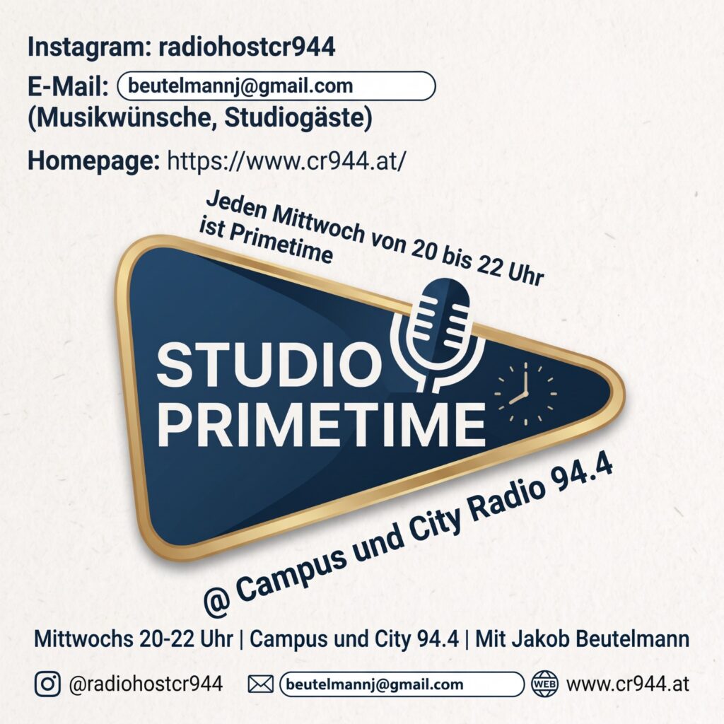 Studio Primetime, Mi 21.10.2026, 20-22 Uhr