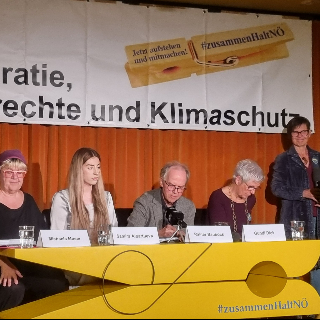 Demokratie braucht uns alle. Mo, 19.10.2026, 18 h